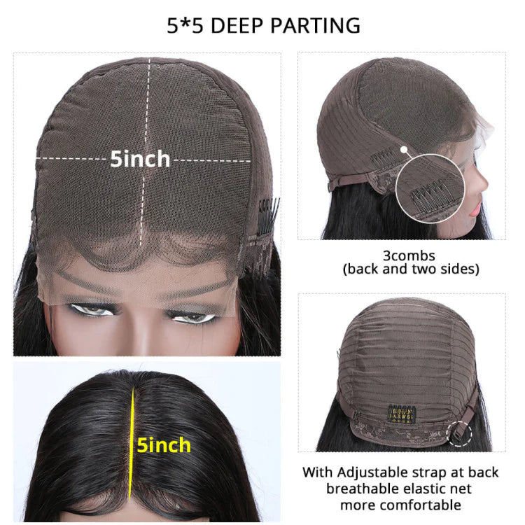 Closure wig