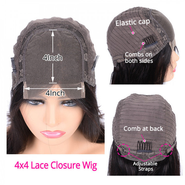 Closure wig